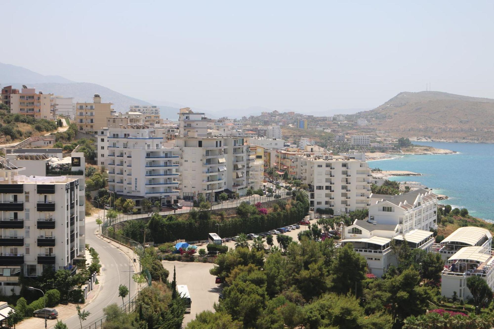 Infinity Sea View Penthouse Apartment Саранде Екстериор снимка